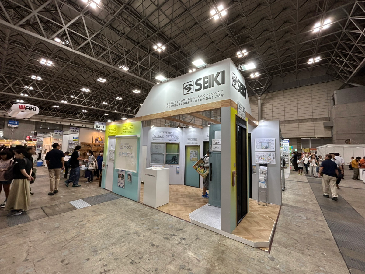 セイキ販売株式会社様　展示会ブース/展示会デザイン制作