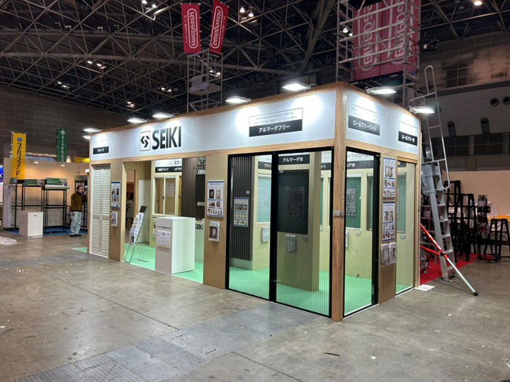 セイキ販売株式会社様　展示会ブース